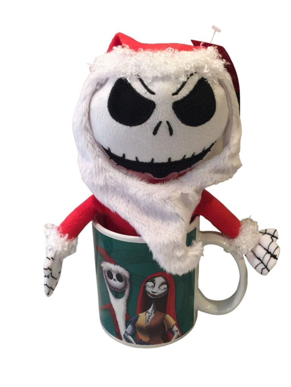 Disney The Nightmare Before Christmas Jack & Sally Mug Jack Skellington Plush